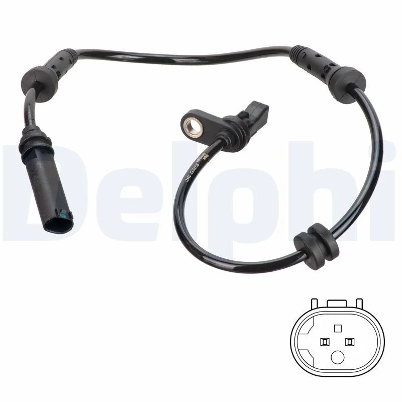 Abs Sensörü Ön DELPHI SS20757