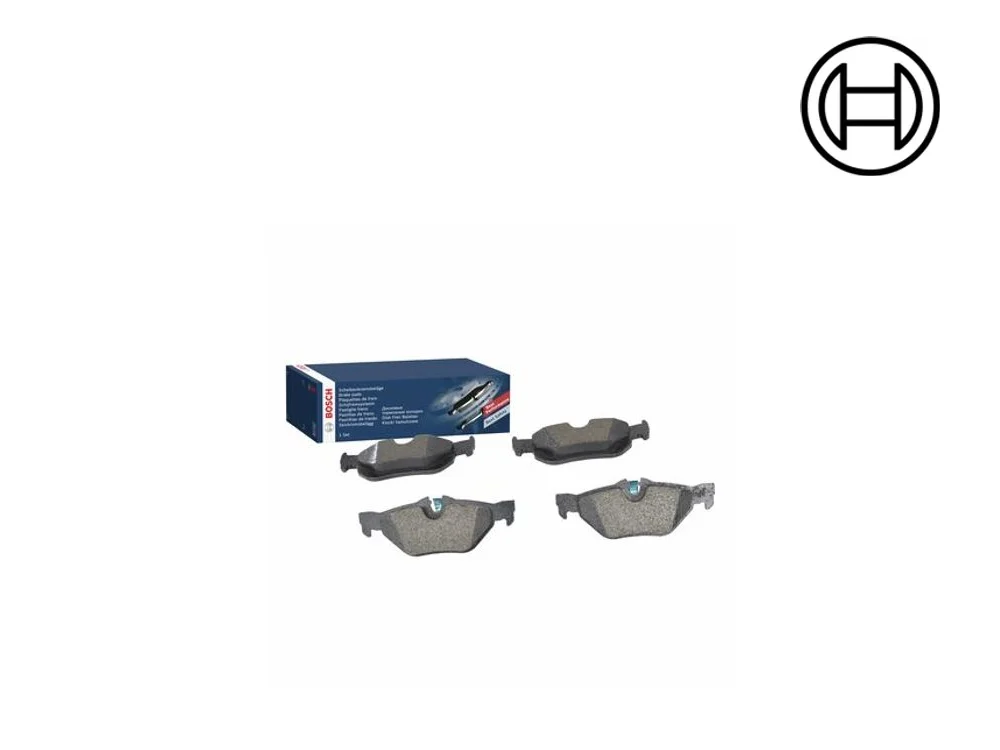 Bmw Arka Balata Kulaklı E81 E87 E88 E82 E90+LCI E91 E92 E93 F30 F35 X1 E84 M12 34216774692 BOSCH 0986494272