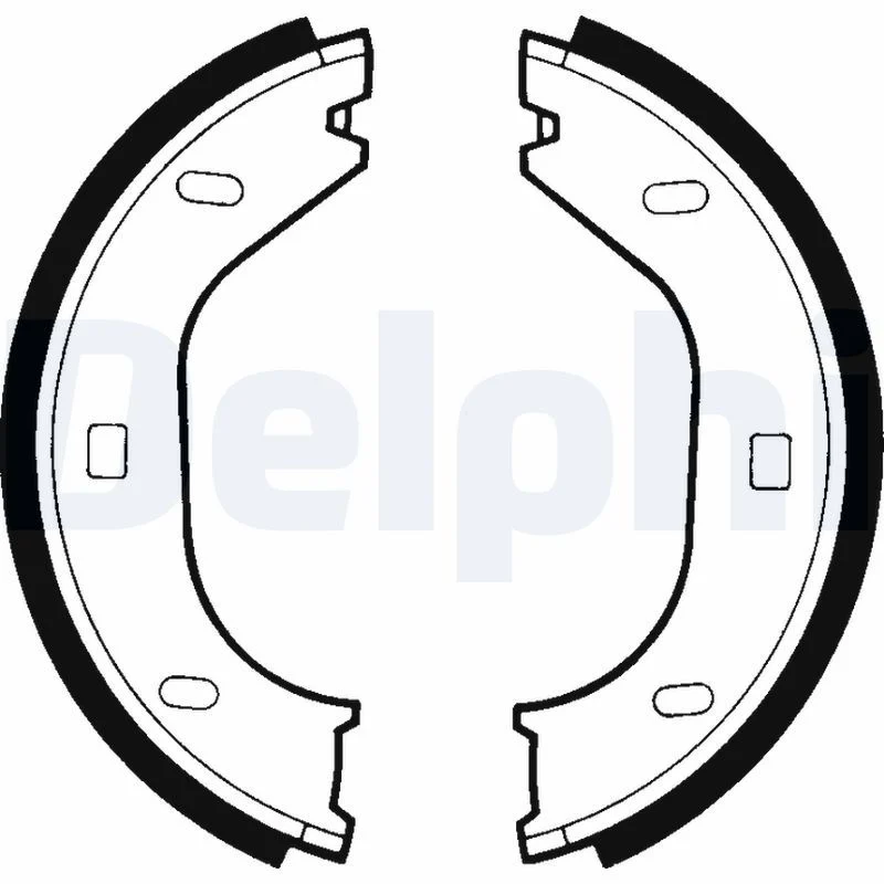 BMW E12 E21 E23 E24 E30 El Freni Pabucu Arka DELPHI LS1370