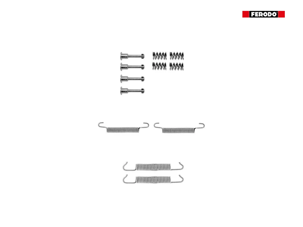 BMW E23 E24 E28 E31 E32 E34 El Freni Pabucu Montaj Seti FERODO FBA107