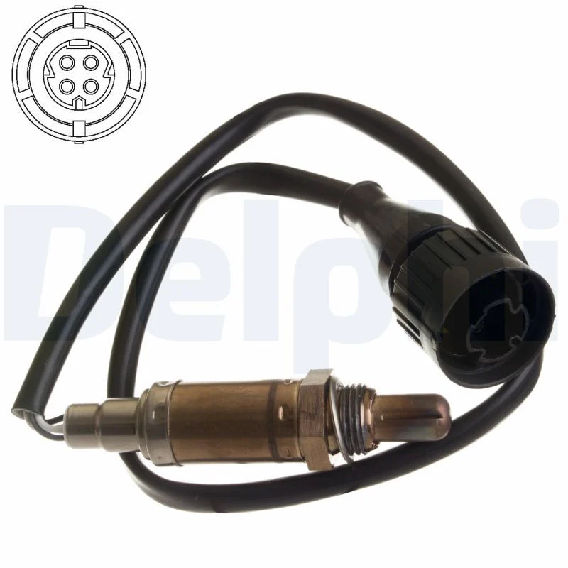 BMW E30 E31 E32 E34 E36 Lambda Sensörü Sol DELPHI ES10254-12B1