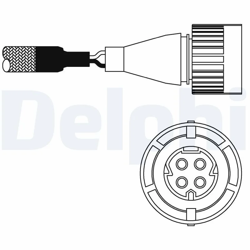 BMW E30 E31 E34 Lambda Sensörü DELPHI ES10986-12B1