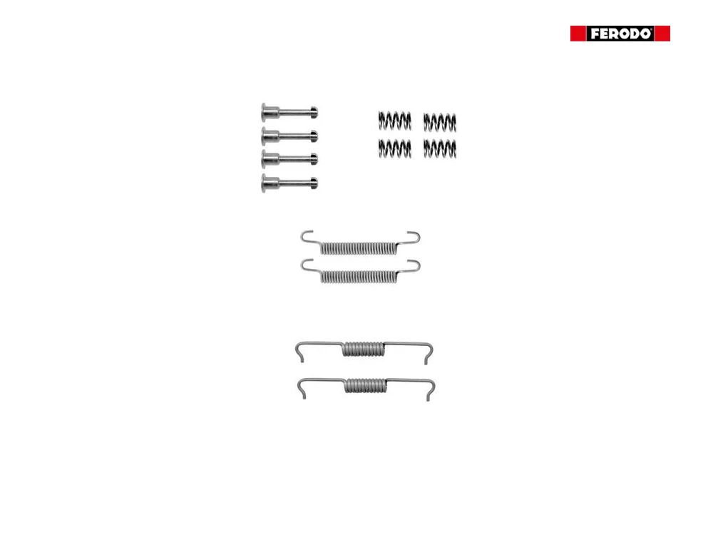 BMW E39 E46 E53 E60 E61 E63 El Freni Pabucu Montaj Seti FERODO FBA255