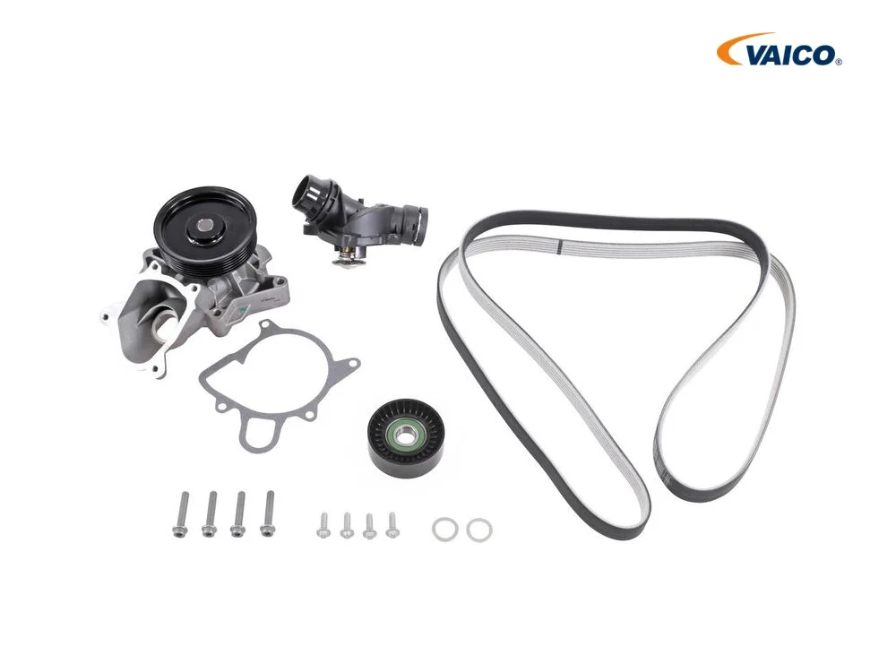 BMW E46 E60 E61 E63 E83 Devirdaim + Kayış Seti VAICO V20-50106-BEK