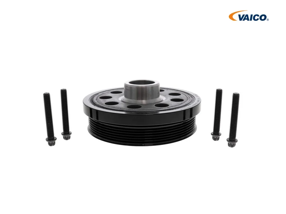 BMW E46 E60 E61 E81 E83 E87 Krank Kasnağı Seti VAICO V20-3985