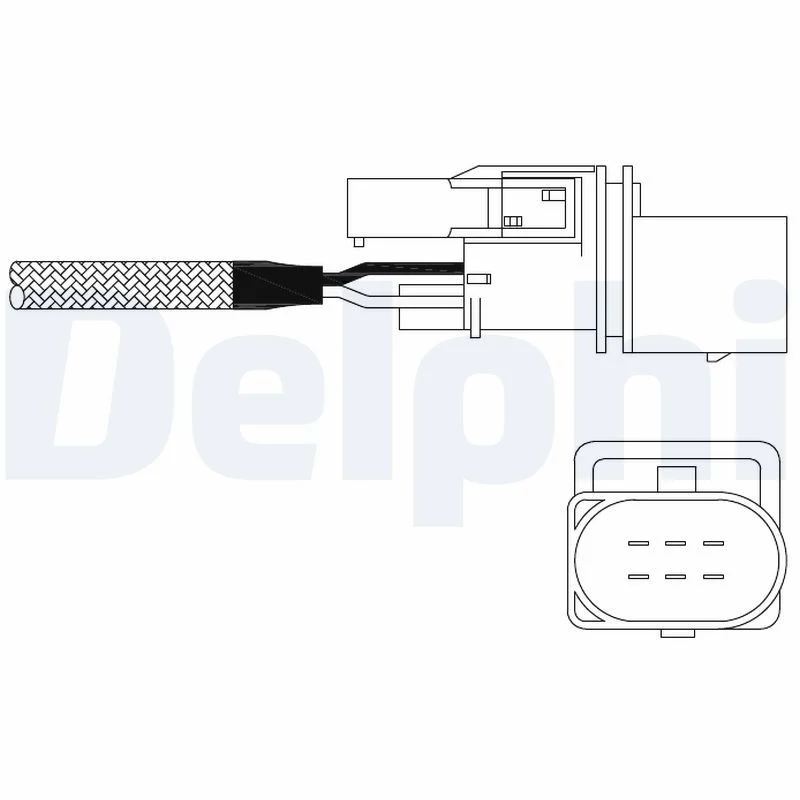 BMW E46 Lambda Sensörü Sağ Ön DELPHI ES11022-12B1