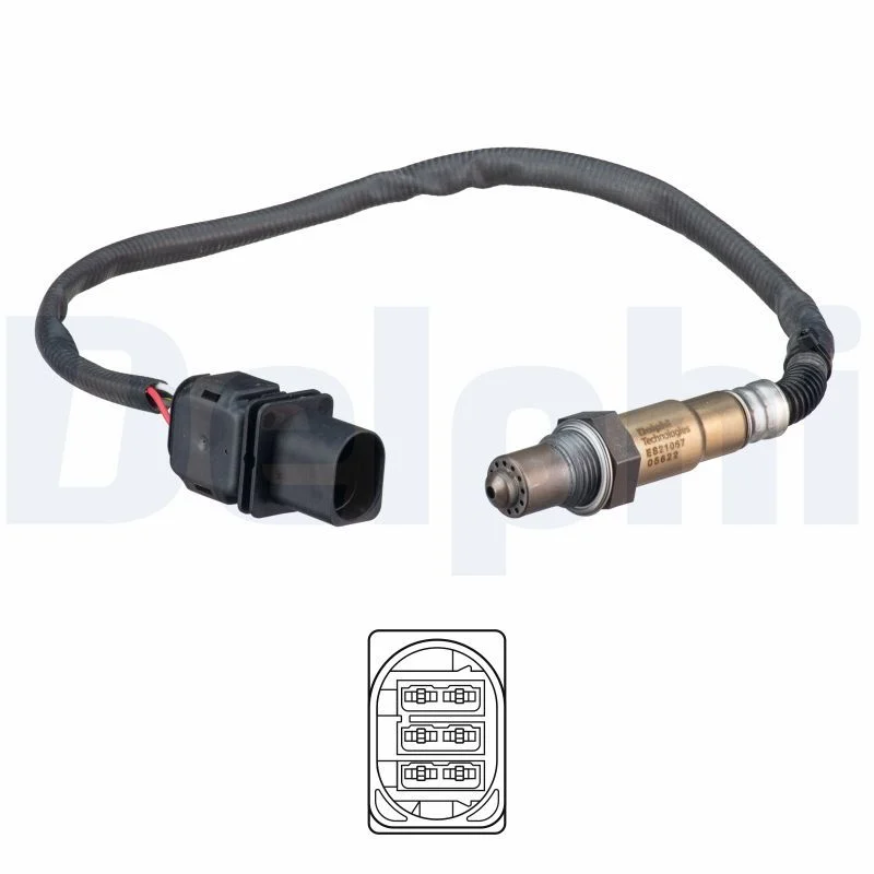BMW E53 E60 E61 E65 E66 E67 Lambda Sensörü DELPHI ES21067-12B1