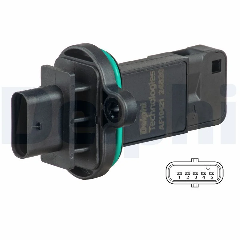 BMW E60 E61 E63 E64 E65 E66 Hava Akış Sensörü Debimetre DELPHI AF10421-12B1