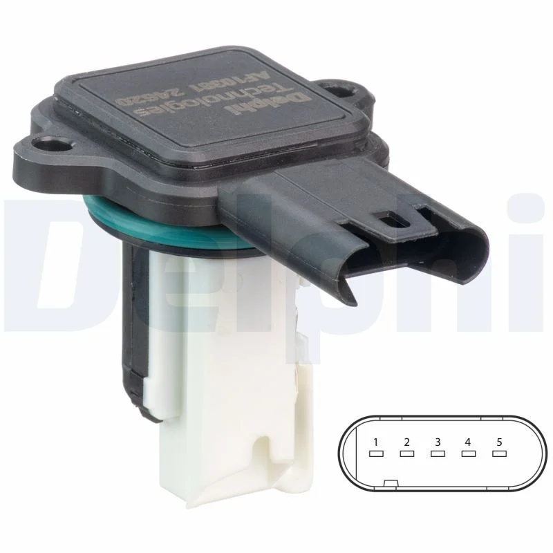 BMW E60 E61 E63 E64 E70 E81 Hava Akış Sensörü Debimetre DELPHI AF10381-12B1