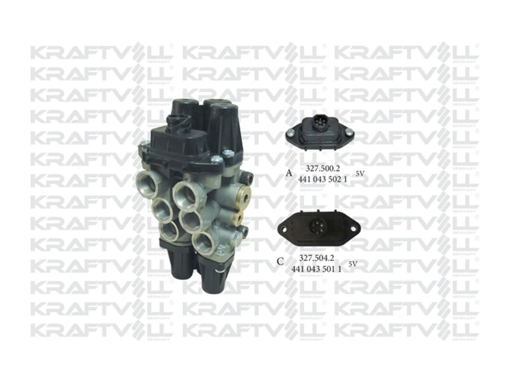 BMW E60 Havalı Süspansiyon Valfi M57 N52 KRAFTVOLL 07140015