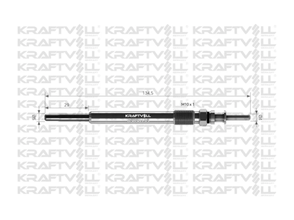 BMW E65 E66 Kızdırma Bujisi M67 KRAFTVOLL 05030135