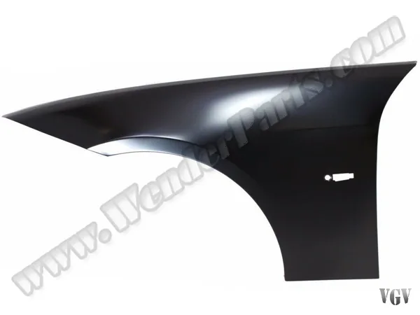 BMW 3 Serisi E90 2005-2012 - Çamurluk E90+LCI Ön Sol Delikli Sac 2005-11 41357135679 | WENDER
