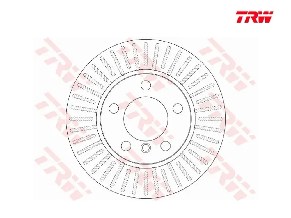 Bmw F20 F20 LCI F23 Ön Disk 34116792215 TRW DF6255
