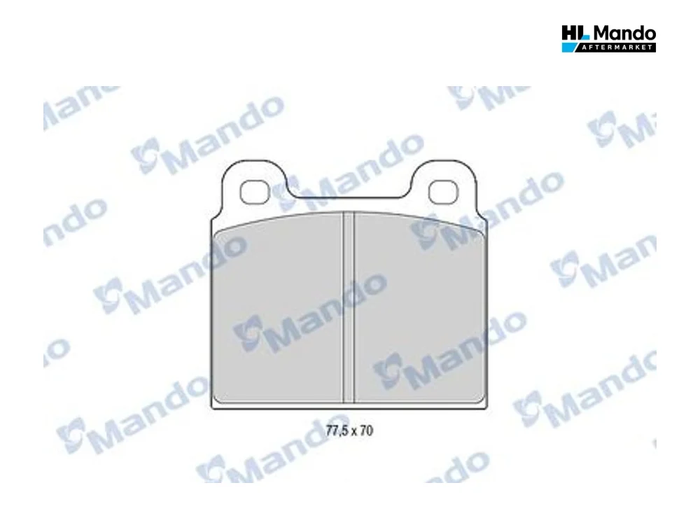 BMW Fren Balatası Ön M10 M30 MANDO MBF015052