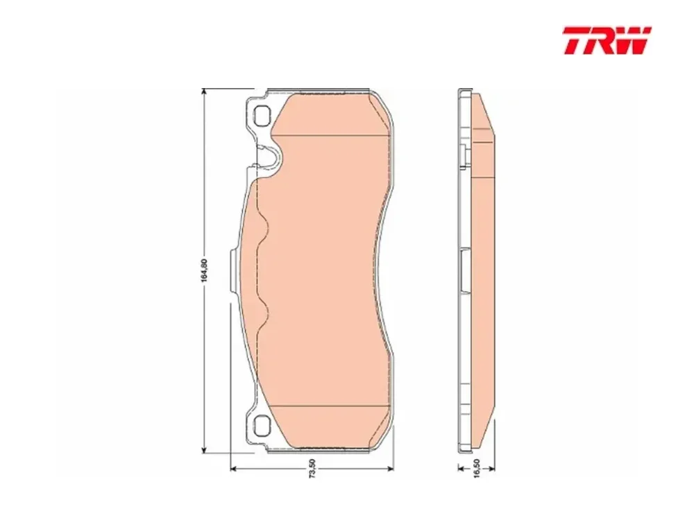 Fren Balata Takımı TRW GDB1802