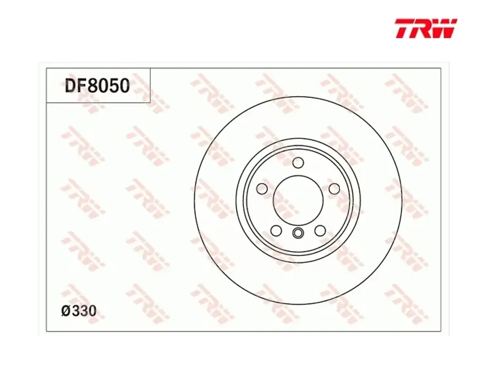 Fren Diski Ön TRW DF8050