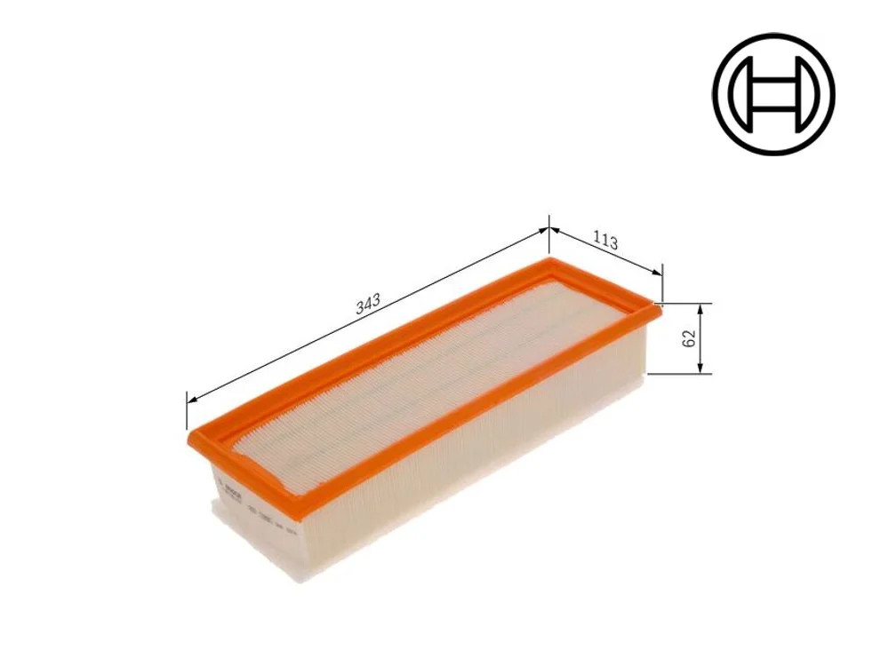 Havafiltresi BOSCH F026400459