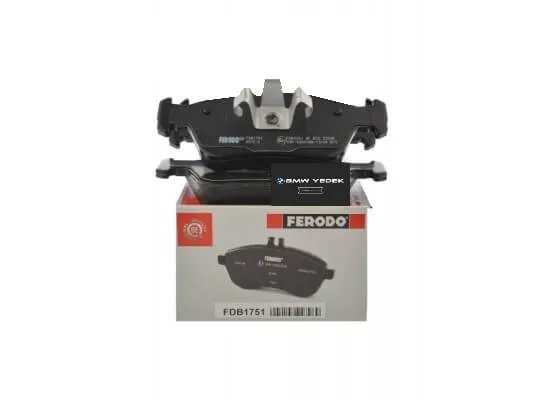 Bmw Arka Balata Kulaklı E81 E87 E88 E82 E90+LCI E91 E92 E93 F30 F35 X1 E84 M12 34216774692 FERODO FDB1807