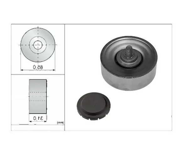 BMW E60 E61 E63 E64 - M57 Gergi Bilyası 11287802146 | ASPART