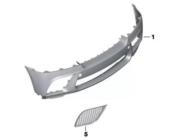 BMW Izgara Tampon Orta Sağ 51112159346