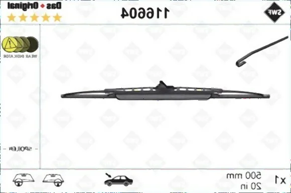 BMW Silecek Tek Taraf [E30] 61611387678 | SWF