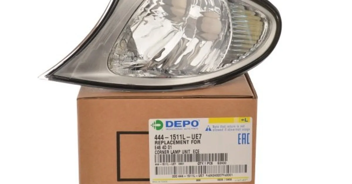 Bmw Sinyal-E46 Sol Beyaz TITAN 4K YM 63137165853 Depo DPO 444-1511L-UE7
