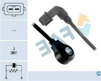 Bmw Vuruntu Sensörü E36 M43 12141739368 BOSCH 0261231097
