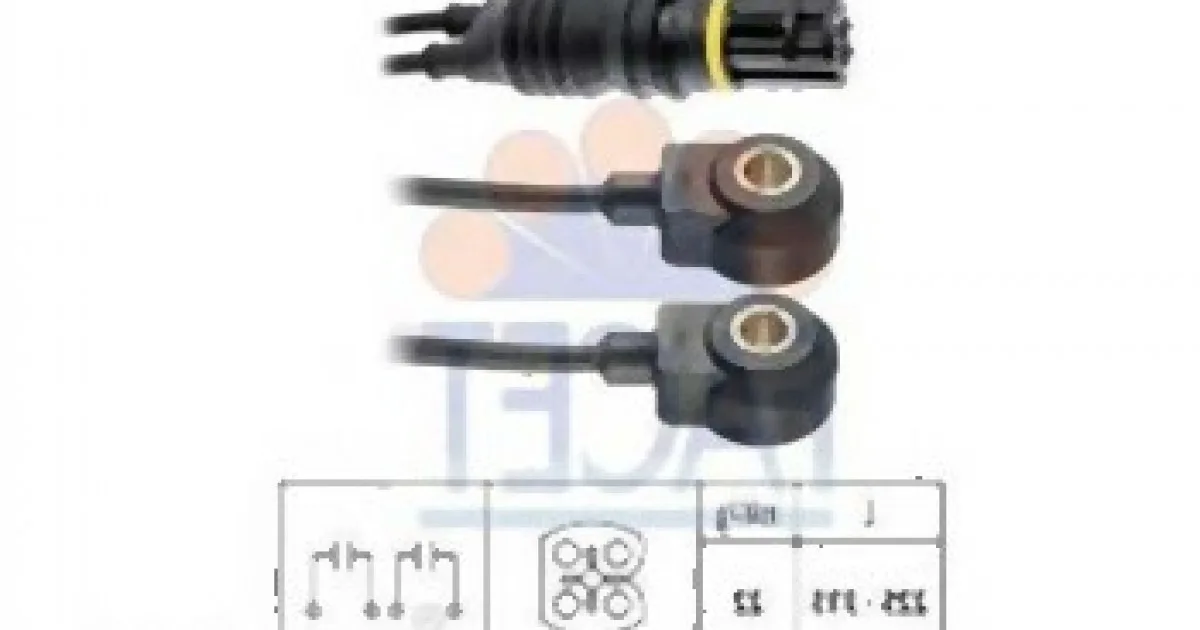 Bmw Vuruntu Sensörü E36 M43 M44 12141247993 FAE 60214