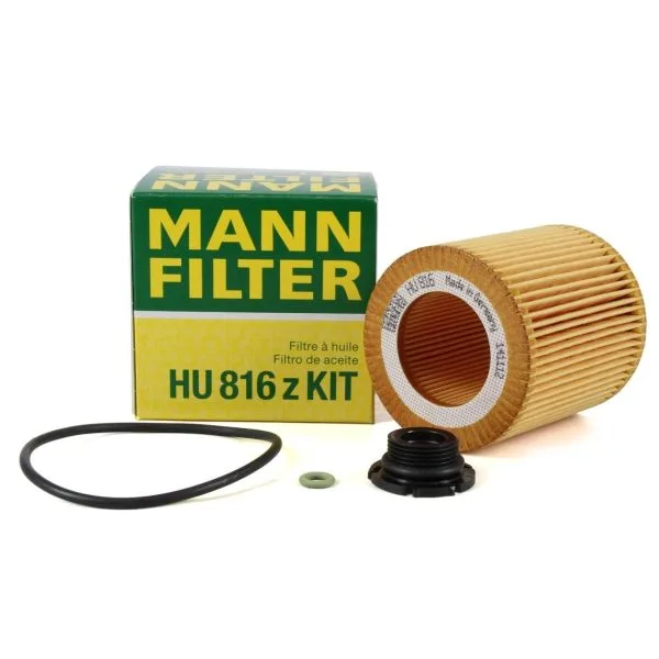 Bmw Yağ Filtresi-MANN N20 F20/F21/F22/F30/F35/F10/F18 11427953125 MANN HU816Z KIT