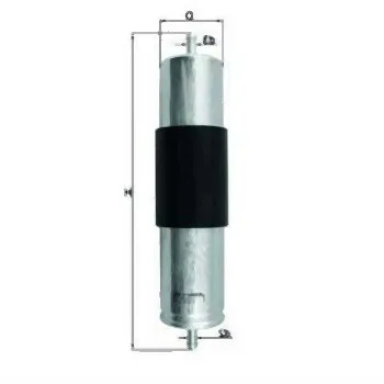 Bmw Yakıt Filtresi MAHLE M57N X5E53 16126765756 MAHLE KL473