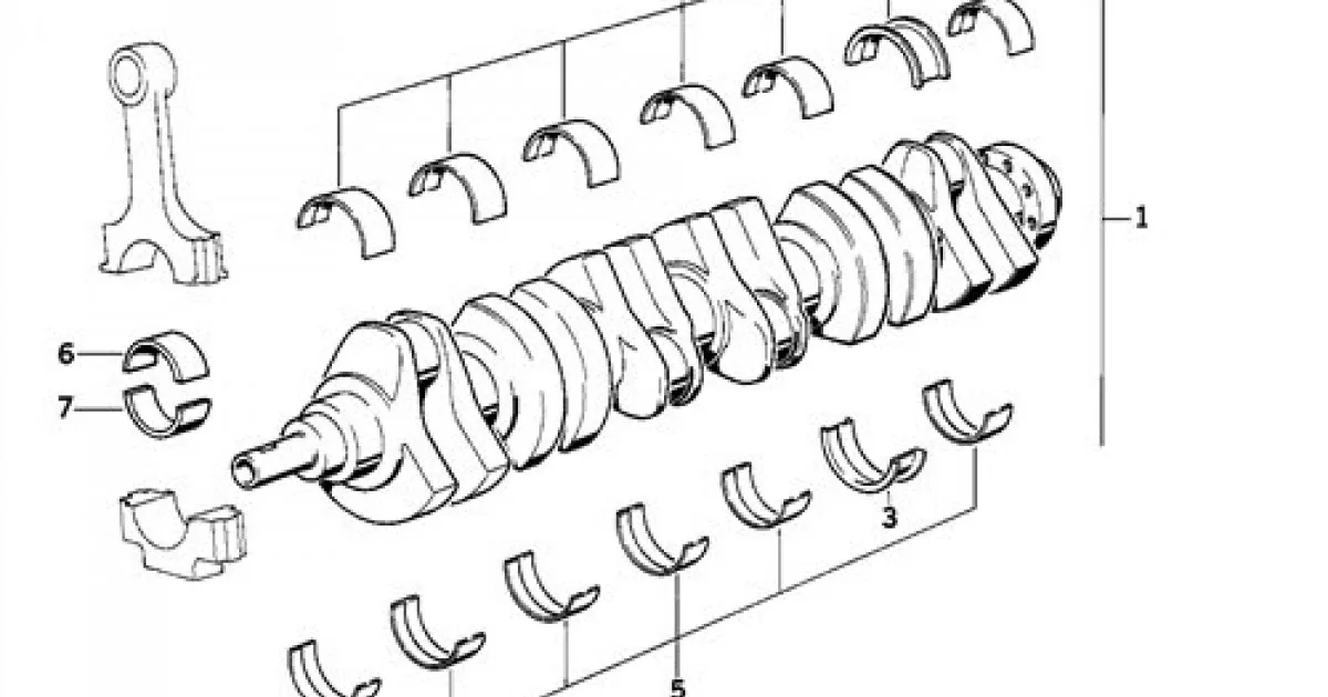 BMW Yatak Kol Std Takim Kss M47N [E46] 11247792535