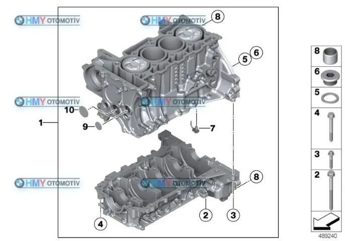Bmw Motor Bloğu N13 11112213109 Bmw Group 11112213109