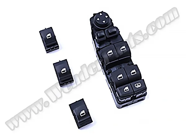 BMW 5 Serisi F07 F10 2010- - Cam Düğmesi Ön Sol F10+LCI F07+LCI Arka Guneslik Kararan Ayna 61319241956 | ZEGEN
