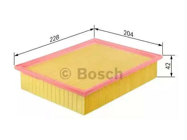 Hava Filtresi N13 N20 [F20 F30] BSH_F026400375 BOSCH