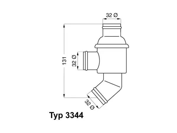Termostat M10 [E30 E28] 80C WHL_334480 Wahler