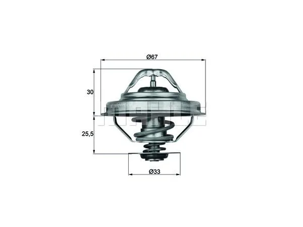 Termostat M40 M50 M52 [E30E38] 92C MHE_TX2892D MAHLE