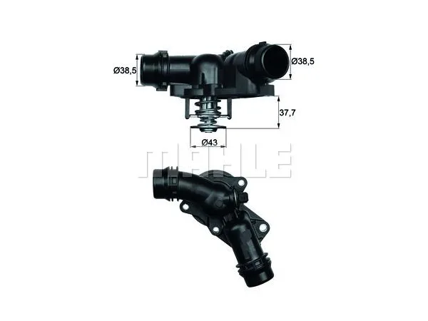 Termostat M52 M54 [E39E65 E83 E53] 97C MHE_TM1397 MAHLE