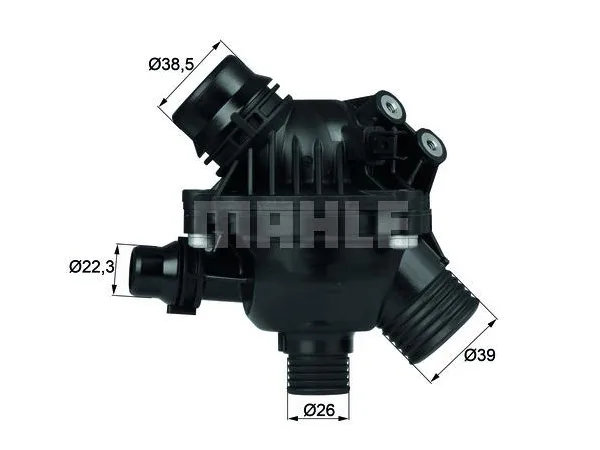 Termostat N52/N [E60E90] 97C MHE_TM1497 MAHLE