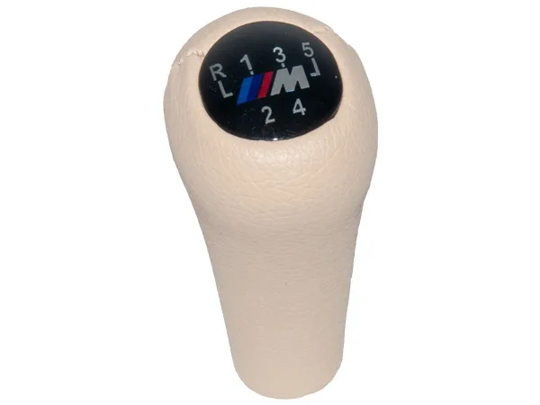 Vites Topuzu BMW -5 İleri- Man.Şanz; (Bej; Suni Deri) -///M- 25117503231 | WENDER