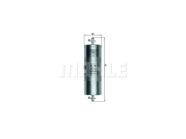 Yakıt Filtresi M20 M40 M42 M43 M60 M70 [E30 E34 E36] KHT_KL35 KNECHT