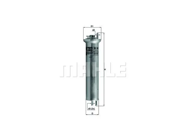 Yakıt Filtresi M54 M62 [E39 E38 E53] KHT_KL96 KNECHT