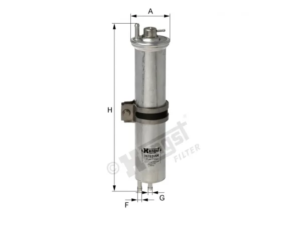 Yakıt Filtresi M54 N62 [E65] HNG_H283WK HENGST