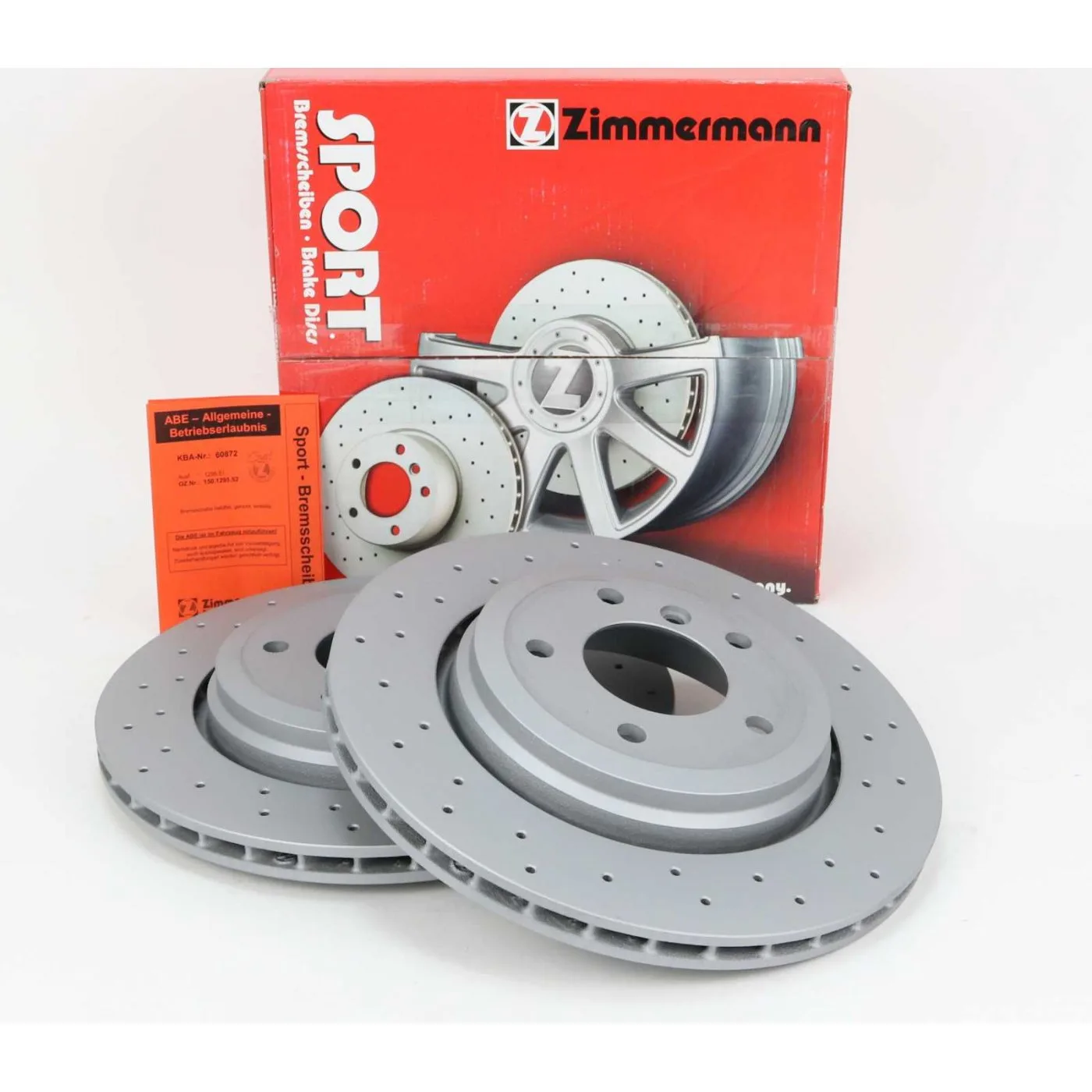 ZIMMERMAN 34216763827 E60 E61 E63 E64 ZIMMERMANN Arka Disk 150346120