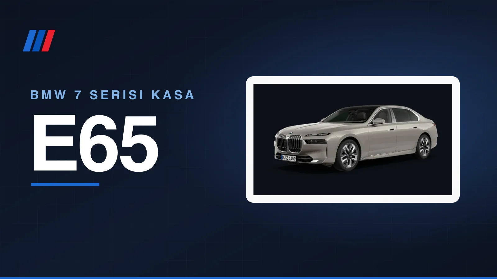 BMW E65 7 Serisi için arka salıncak ve motor kulağı parçaları