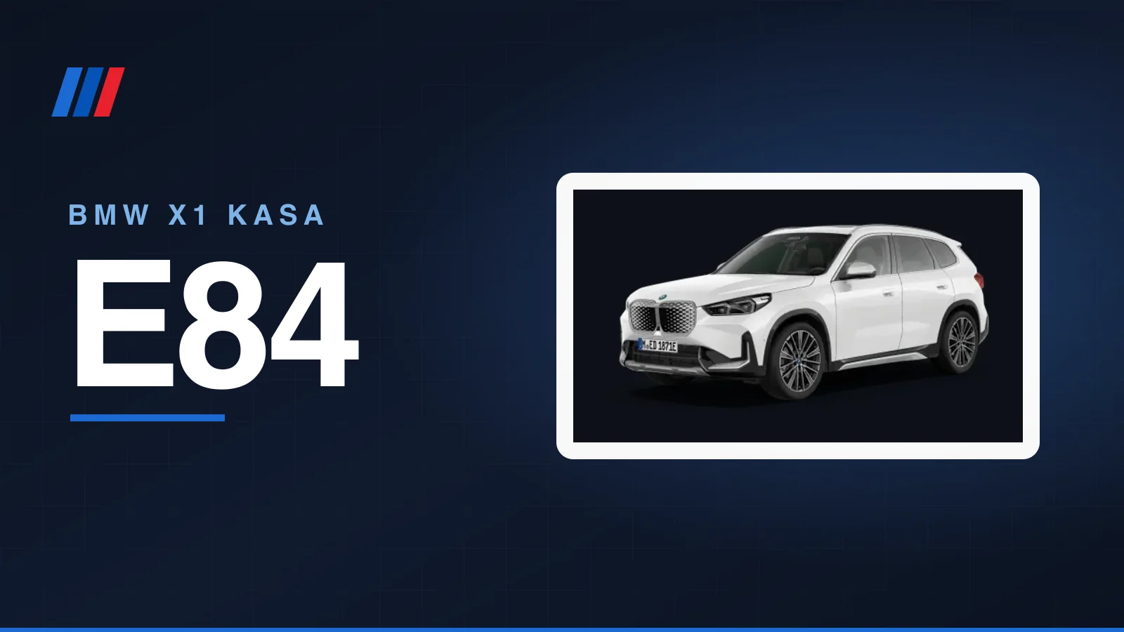 BMW E84 X1 için termostat ve salıncak burcu parçaları