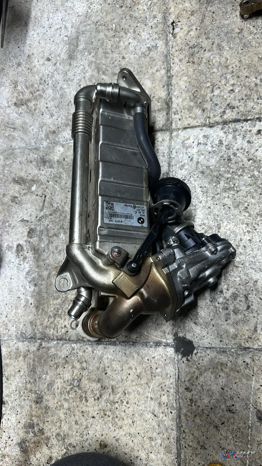 BMW Orijinal Çıkma F39 F45 F46 F48 - B37 Egzoz Gazı Geri Besleme (EGR) Soğutucusu 11718473162