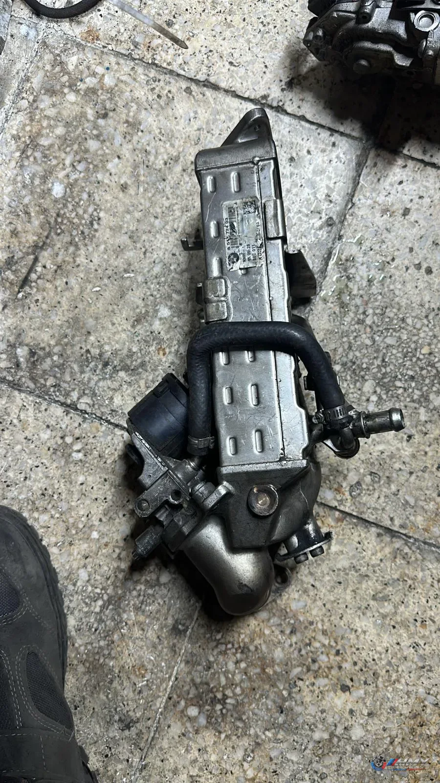 BMW Orijinal Çıkma F07 F10 F15 F25 - N47 EGR Soğutucusu 11718517724