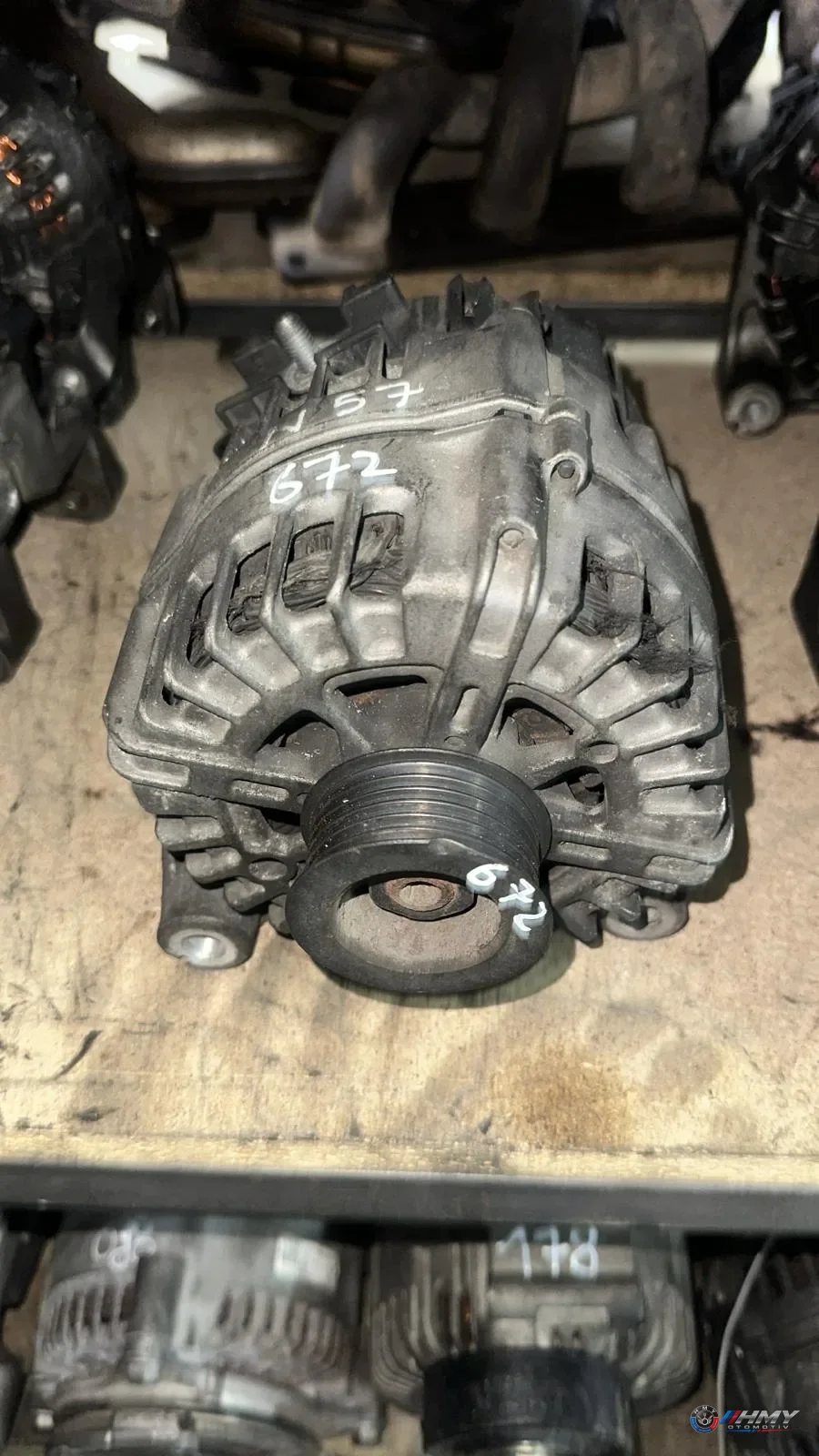 BMW Orijinal Çıkma F06 F07 F10 - N57N N57Z Şarj Dinamosu 12318570672