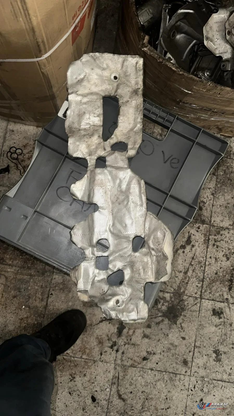 BMW Orijinal Çıkma G11 G12 G20 G21 G30 G31 - B57 Egzoz Isı Kalkanı 11138588635