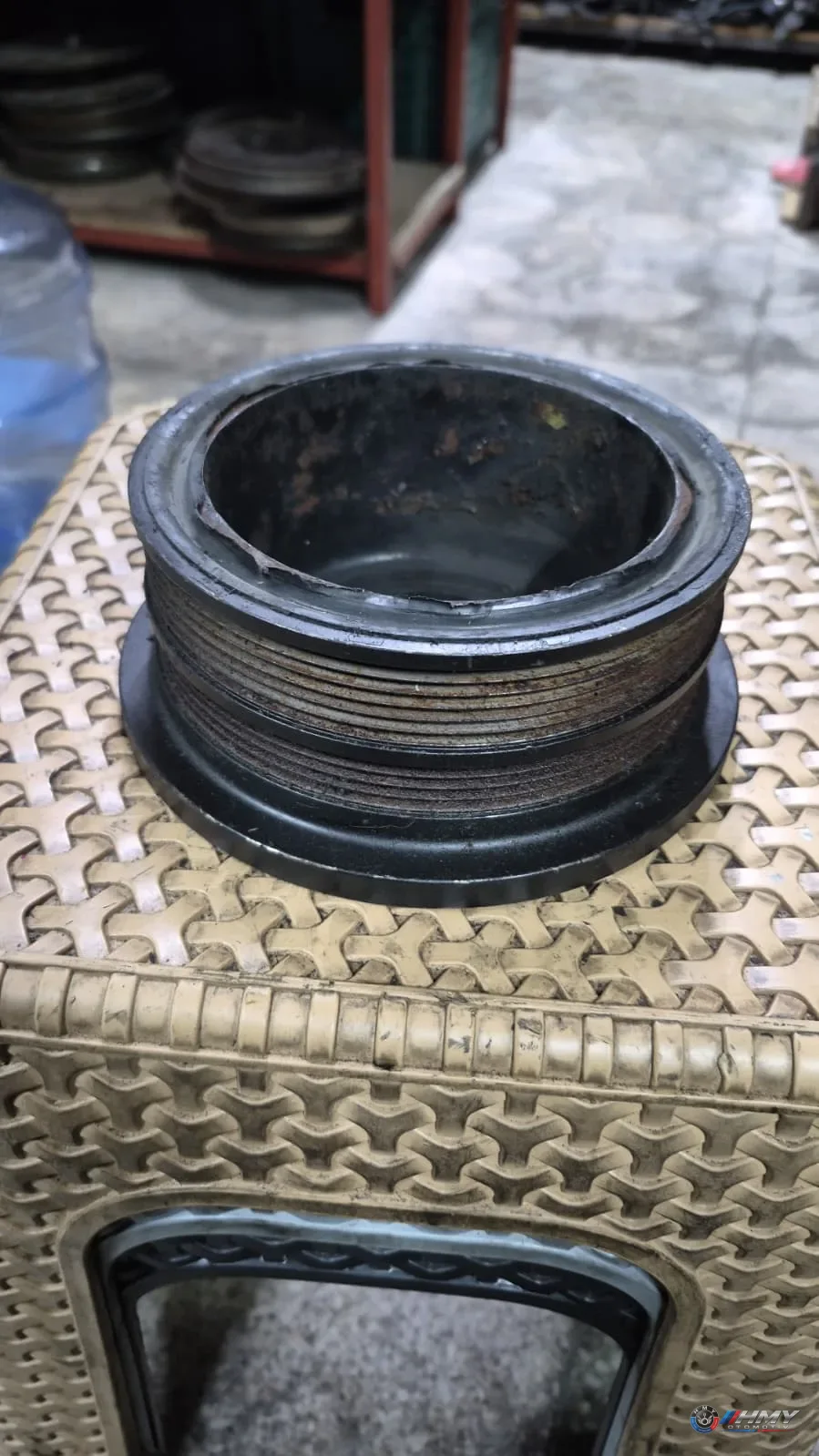 BMW Orijinal Çıkma E53 E60 E61 E63 E64 E65 - N62 Krank Kasnağı N 62 E 53/60/61/63/64/65/66 33614 11237568345